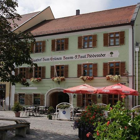 Hotel Zum Grunen Baum Plattling Εξωτερικό φωτογραφία
